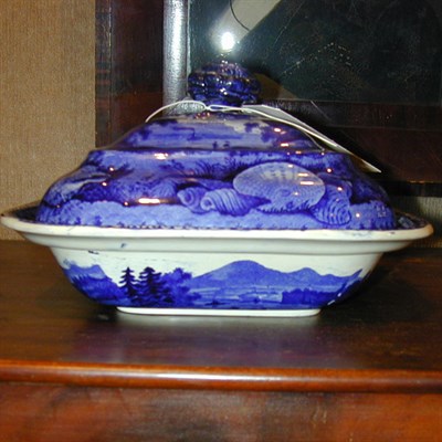 Lot 371 - Staffordshire Historical Blue...