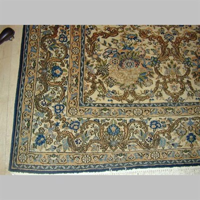 Lot 783 - Qum Carpet Central Iran, contemporary The buff...