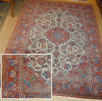 Lot 505 - Kashan Rug Central Persia, second quarter of...