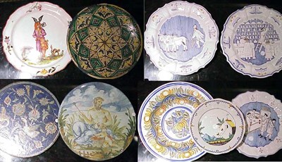 Lot 172 - Group of Nine Continental and Middle Eastern...