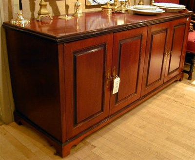 Lot 173 - Georgian Style Mahogany Credenza