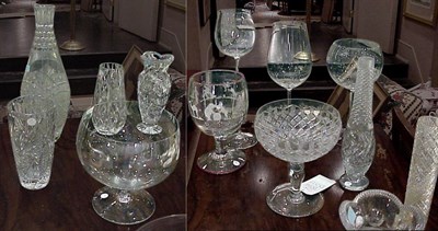 Lot 179 - Miscellaneous Group of Glass and Cut Glass...