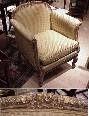 Lot 198 - Italian Rococo Style Gilt Carved Wood...