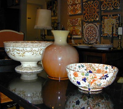 Lot 202 - Group of English Ceramics Comprising two bowls...