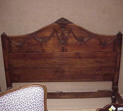 Lot 223 - Classical Style Mahogany Bed