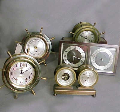 Lot 230 - Group of Five Ship's Clock's