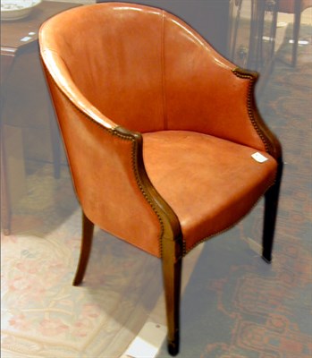 Lot 246 - Pair of Georgian Style Upholstered Armchairs
