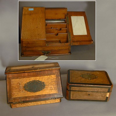 Lot 254 - Group of Three Victorian Desk Accessories