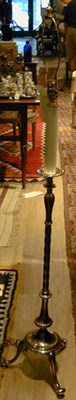 Lot 282 - Brass Floor Lamp
