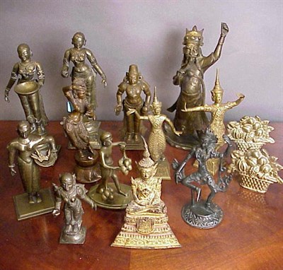 Lot 293 - Miscellaneous Group of Brass Sculptures...