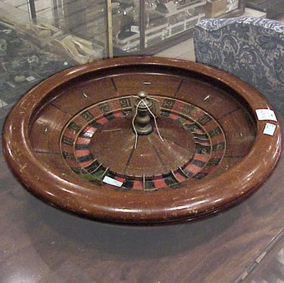 Lot 308 - Roulette Wheel