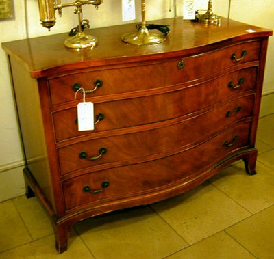 Lot 315 - Georgian Style Mahogany Chest of Drawers
