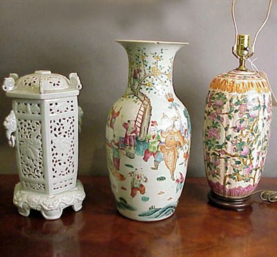 Lot 325 - Group of Three Chinese Export Porcelain...