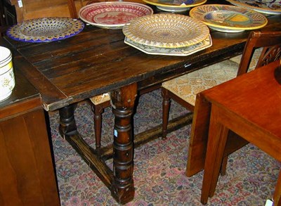 Lot 332 - Provincial Georgian Style Farm Table