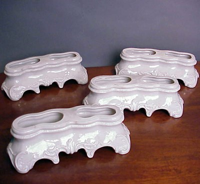 Lot 335 - Group of Four Continental Porcelain Vases