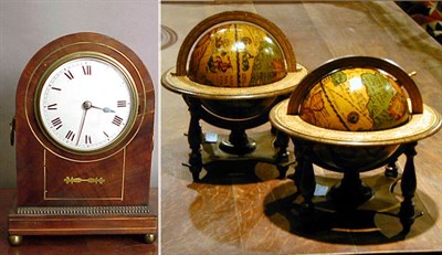 Lot 379 - Two Globe Bookends Together with a French...