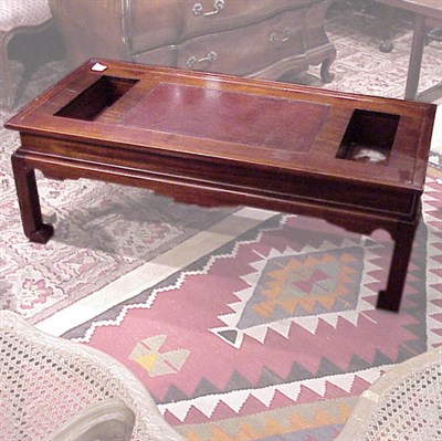 Lot 385 - Asian Style Mahogany Low Table
