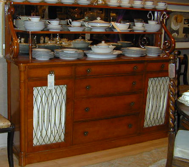 Lot 628 - Regency Style Mahogany Server
