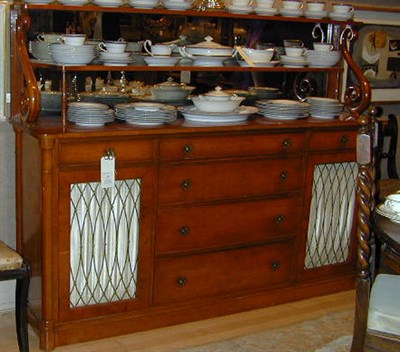 Lot 628 - Regency Style Mahogany Server