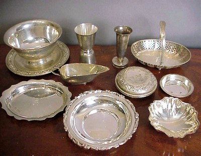 Lot 412 - Miscellaneous Group of Ten Sterling Silver...