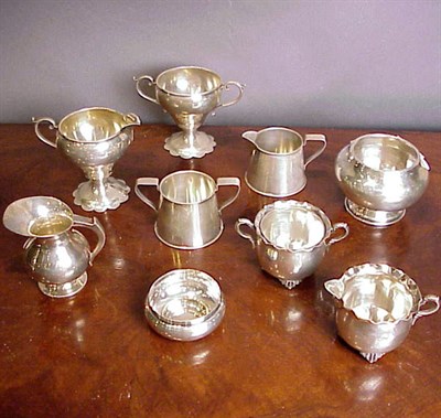 Lot 414 - Miscellaneous Group of Nine Sterling Silver...
