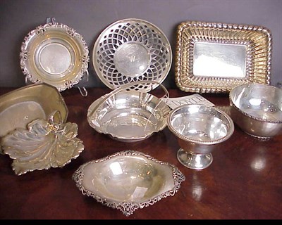 Lot 417 - Miscellaneous Group of Nine Mexican Silver and...