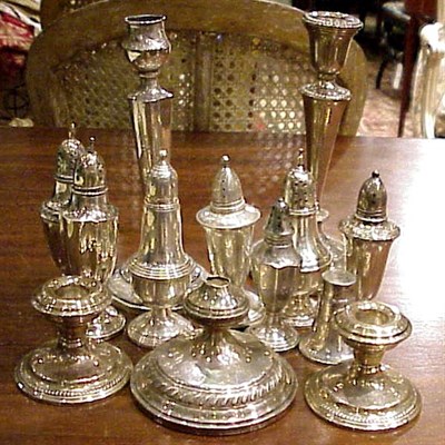 Lot 433 - Group of Sterling Silver Articles...