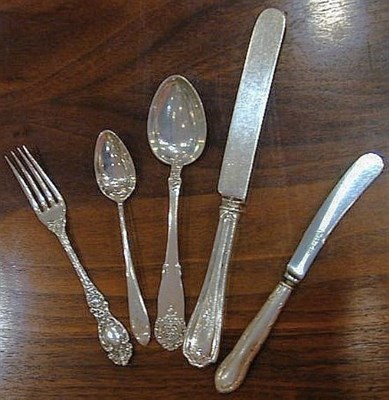 Lot 435 - Group of Sterling Silver Flatware...