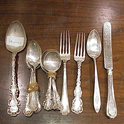 Lot 436 - Group of Sterling Silver Flatware...
