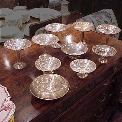 Lot 438 - Group of Ten Sterling Silver Bowls and...