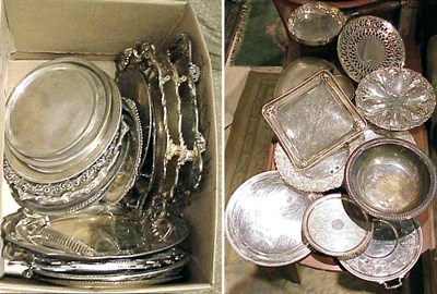 Lot 443 - Miscellaneous Group of Silver Plated Articles...