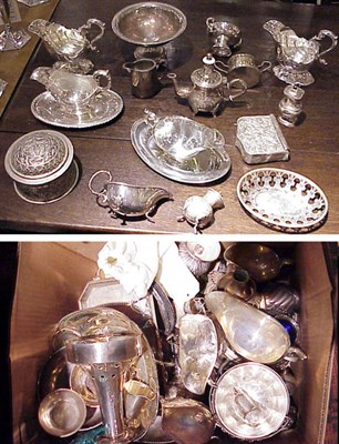 Lot 446 - Miscellaneous Group of Silver Plated Articles...
