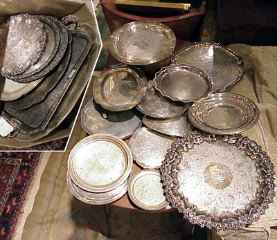 Lot 450A - Miscellaneous Group of Silver Plated Articles...