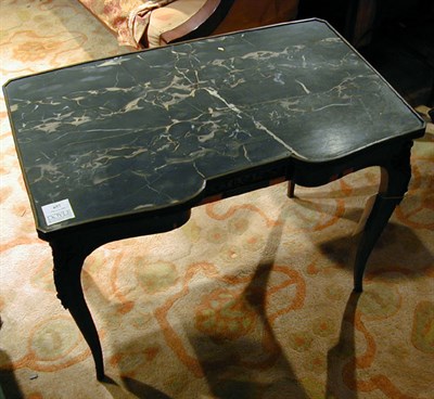 Lot 200 - Louis XVI Style Gilt-Bronze Mounted Marble Top...