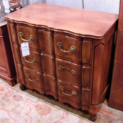 Lot 675 - Louis XV Style Fruitwood Commode