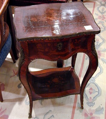 Lot 697 - Louis XVI Style Gilt-Bronze Mounted Marquetry...