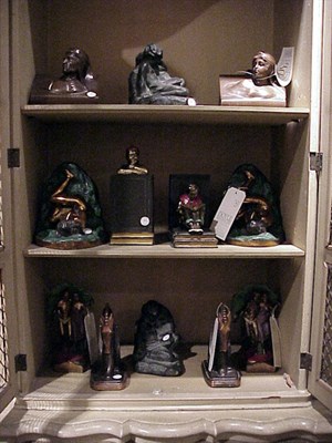 Lot 705 - Group of Six Pairs of Bookends