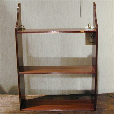 Lot 725 - Two Georgian Style Mahogany Three Tier Hanging...