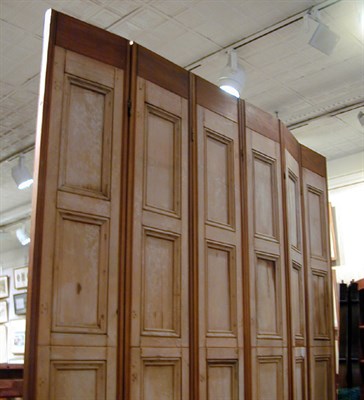 Lot 730 - Six-Panel Folding Screen
