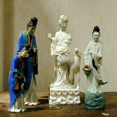 Lot 745 - Group of Four Chinese Export Figures