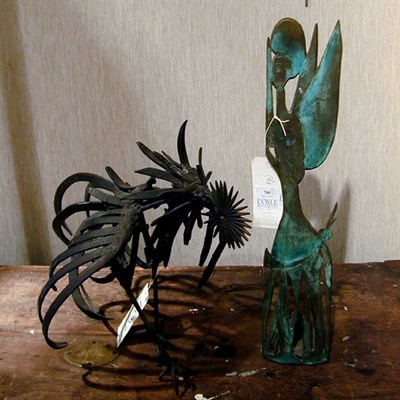 Lot 760 - Two Metal Sculptures