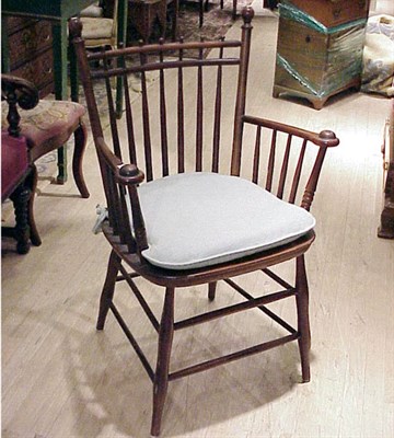 Lot 774 - Provincial Georgian Style Mahogany Armchair