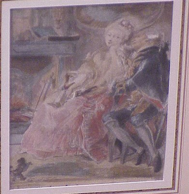 Lot 98 - French School [COURTING SCENES] Two...