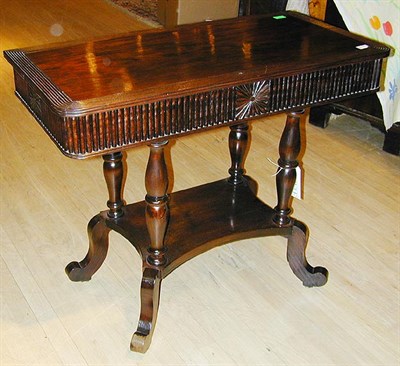 Lot 721 - Regency Style Mahogany Console