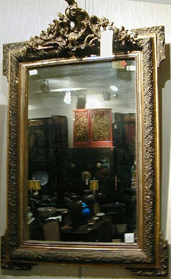 Lot 708 - Rococo Style Gilt-Decorated Mirror