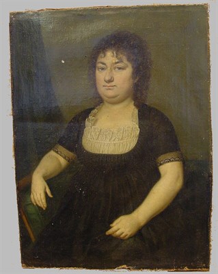 Lot 30 - German School 19th Century PORTRAIT OF A LADY...