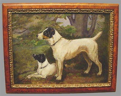 Lot 337 - Adrian Scott Stokes Portrait of Two Terriers...