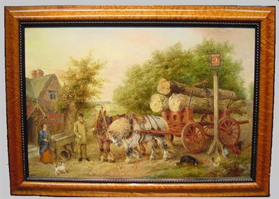 Lot 37 - Edwin Frederick Holt British, d. 1897 HALT AT...