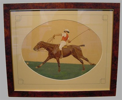Lot 3 - Henri Baud European, 20th century POLO PLAYER...