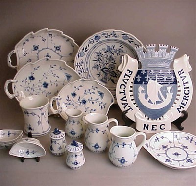 Lot 551 - Group of Royal Copenhagen and Bing & Grondhl...